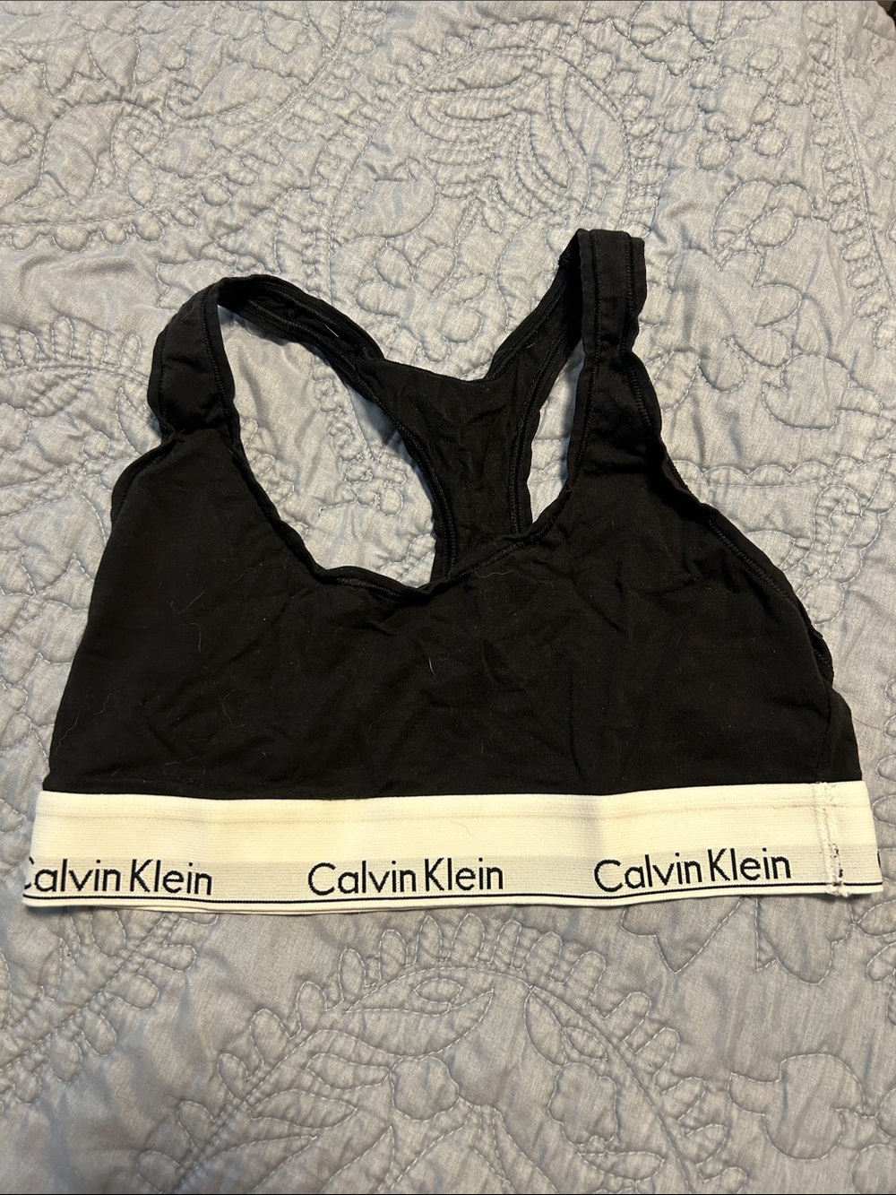 Calvin Klein Black Sports Bra